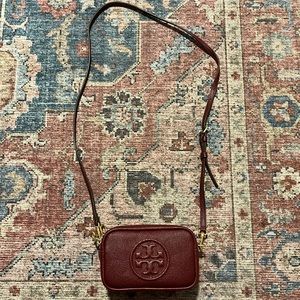 Tory Burch Maroon Purse